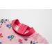 BONVERANO Baby Girls Swimsuit | Long Sleeve One Piece Swimwear UPF 50+ | 6-9 Months Pink - Buy Online on GoSupps.com