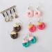 FEYLIE Women's Mini Donut Cake Earrings - Cute & Creative Minimalist Cartoon Design for Unique Style - Buy Online on GoSupps.com