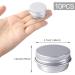 Redamancy 10 Pcs Aluminium Tins Jars Aluminium Empty Containers 15 ml Aluminium Tin Jars with Screw Lids Empty Cosmetics Container Pots for Lip Balm Cream Candles Cosmetics (Silver) - Buy Online on GoSupps.com