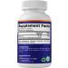 Vitamatic Magnesium Succinate 1000 mg Per Serving (Provides 90mg Elemental Magnesium) - 180 Capsules - Highly Bioavailable Form - Supports Muscle, Nerve & Heart Health - Non-GMO & Gluten-Free - Buy Online on GoSupps.com