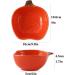 Bowls for Kitchen Exquisite Fruit Shape Snack Dish Ceramic Soy Sauce Dipping Bowls Side Dishes for Snack Sushi Fruit Appetizer Dessert 2pcs Dip Bowls (Color : Brass) (1) - Buy Online on GoSupps.com