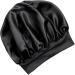 Sleeping Hair Towel Satin Hair Towel Tweezers Towel - Satin Hair Towel for Women Quick Drying Hair Turban Protective Frizz-resistant Satin Towel Suitable for Most black - Buy Online on GoSupps.com