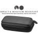 Casemaster Sentry Dart Case - Slim EVA Shell for Steel and Soft Tip Darts - Holds 6 Darts with Built-in Storage - Black - Buy Online on GoSupps.com