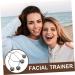 2 Pairs Dimple Trainer Face Trainer Dimple Maker Dimple Clip Facial Exerciser Face Exerciser Cheeks Clip Cheeks Balls Smile Trainer Facial Beauty Tool Alloy FRCOLOR 4.30X2.50X0.80CM Black - Buy Online on GoSupps.com