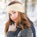 DRESHOW 6 Pieces Women Warm Knitted Headband Winter Ear Warmer Crochet Head Wraps Thick Cable Headband - Buy Online on GoSupps.com