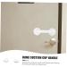 Healeved 2pcs bathroom handrail suction grab bar cabinet handle suction hand Door Knob toilet elder door pull 19.5x6.5x4.5cmx2pcs Whitex2pcs - Buy Online on GoSupps.com