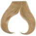 One Piece Bang Fringe Clip In Two Sides Hair Extensions Bang Cute Hairpiece Straight Invisible Women Beauty - Ash Blonde - Buy Online on GoSupps.com