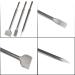 findmall 6-Piece SDS Plus Chisel Set  40Cr Steel Concrete Drill Bit Set  Rotary Hammer Bits Chisel Set Including Point Chisel  20mm Flat Chisel  40mm Flat Chisel - Buy Online on GoSupps.com