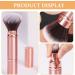 FOMIYES Double Ended Makeup Brush Retractable Blush Brush Concealer Brush Foundation Brush Cosmetics Brush for Liquid Cream Blending Buffing Concealer - Buy Online on GoSupps.com