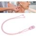 BTE Hearing Aids Clip Rope - Silicone Elastic AntiLoss Lanyard for Children & Adults - Pink - Buy Online on GoSupps.com