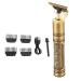 Electric Hair Clipper Professional Hair Clipper Kit for Men USB Charging High Speed Electric Hair Cutter with Aluminum Alloy Blades