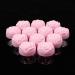 RONRONS 24 Pieces Rose Flower Shaped Empty Pot Jars Round Clear Leak Proof Plastic Cosmetic Container Jar with Lids for Travel Storage Eye Shadow Makeup Eye Shadow Nails Powder Paint Jewelry (Pink) - Buy Online on GoSupps.com