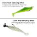 Paddle Tail Swimbaits Soft Plastic Lures Kit 8cm - 30pcs for Bass Trout Walleye Crappie | CWSDXM Soft Fishing Lures - Buy Online on GoSupps.com