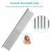 2-in-1 Professional Metal Dog and Cat Comb with Stainless Steel Teeth - Grooming Tool for Long & Short Haired Pets - Removes Tangles, Knots, Fleas & Lice - Buy Online on GoSupps.com
