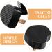 CALLARON High Heel Tips Replacement | 5 Pairs Heart Shaped Shoe Caps - Durable Protectors for Heels - Black - Buy Online on GoSupps.com