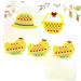 Didiseaon 5pcs Squiz Chicken Toy Set - Easter Party Favors & DIY Crafts | Non-Woven Fabric Baby Toys for Education & Puzzle Fun - Buy Online on GoSupps.com
