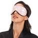 Adjustable Light Blocking Eye Mask for Deep Sleep - Haskirky Breathable Travel & Meditation Mask - Pink Rabbit Design for Men and Women - Buy Online on GoSupps.com