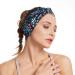 Bohend Boho Fashion Wide Flower Headband for Women - Elastic Yoga Sports Hair Accessory - Buy Online on GoSupps.com