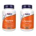 NOW Supplements Taurine 1000mg Capsules (100 Count) + NOW L-Tyrosine (Freeform) Capsules (500mg 120 Count) Taurine+ Capsules 500mg Unflavored 100 Count (Pack of 1)