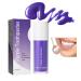 Lila toothpaste for tooth whitening purple toothpaste whitening purple toothpaste whitening purple toothpaste purple tooth whitening purple tooth stain removal tooth color corrector tooth lighting kit (1PC)