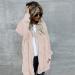 Shop Hanxiulin Oversized Plush Hoodie Jacket - Women s Winter Fleece Coat in Pink | Stylish & Cozy Quilted Warmth - Buy Online on GoSupps.com