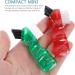 Ipetboom 6 STK Mini Toothbrush & Prosthesis Cleaning Brush - Multi-Color Oral Care & Jewelry Cleaning Tool | Travel-Friendly Plastic PP - Buy Online on GoSupps.com