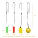 Kefu Colar Chain for Children | Sensory Silicone Bei ring for ADHD Teething Autism & Biting Needs | Speech Therapy Aid for Boys & Girls (5 Pack) - Buy Online on GoSupps.com
