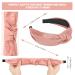 6 PCS Welltop Wide PU Leather Knotted Headbands for Women - Fashionable Non-Slip Hair Accessories for Girls - Buy Online on GoSupps.com