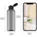 TOUREAL 100ML Travel Bottles Set - 5 Empty Plastic Cosmetic Bottles with Funnel & Flip Cap | Ideal for International Shipping - Buy Online on GoSupps.com