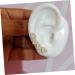 Ultechnovo Silicone Ear Holders - 3 Pairs for Helix Jewelry & Acupuncture Exercise Tool - Buy Online on GoSupps.com