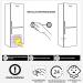 Skyzone Code Lock for Refrigerators & Windows - Child Safety Lock UPVC Window Lock No Drilling Key Cable Lock for Drawers - Buy Online on GoSupps.com
