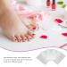 100 Sheets Nail Glue Stickers for Press on Nails Fake Nails Tab Nail Sticker Nail Decal Glue Sticker Label Organic Nails Stick on Nails Invisible Gummed Paper Adhesive - Buy Online on GoSupps.com