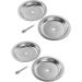 Beavorty Moxa Stick Burner Holder - Stainless Steel Metal Plate for Moxa Sticks & Incense Tablets - 2 Piece Set - Buy Online on GoSupps.com