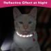 Tagme Reflective Cat Collar Set - Personalized Name & Address Shield Safety Clasp & Bell for Cats & Puppies - Hot Pink 18-28 cm - International Shipping Available - Buy Online on GoSupps.com