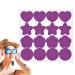 16 Patch - Detection Test Stickers UV Sticker Waterproof Sunscreen Patches | Testing Color Changing Stickers For Beach Swimming For Summer Beach Kids & Adults (Transparent Purple)