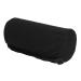Waist Support Cylinder Pillow Back Roll Lumbar Support Pillow Multifunctional Adjustable Strap for Office Chairs (Black)
