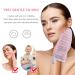 Kinhwa Makeup Removal Glove - Gentle Microfiber Reusable Cleansing Wipe 3 Pieces (Pink) - Eco-Friendly Facial Cleaning with Just Water 13cm x 20cm - Buy Online on GoSupps.com