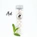 90 Toothpaste Tablets in Refill/Recycle Glass Tube - for Travel and Daily Home Office Use - Nano Hydroxyapatite Fluoride-Free Vegan (Mint)