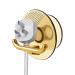 ZUUMMUT STECKSTASHERHATTER |Split-tin-plug-the-organizer hook drill-free razor holder for the shower multi-purpose retention hook toothbrush holder for kitchen bathroom towel coat transparent brown