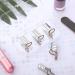 Reusable Aluminum Nail Tools 20 Pieces Nail Art Forms Guide Nail Art Extension Forms Guide Protector Nail Tips DIY Tools for Nail Art Manicure Accessory Nail Salon Home Supply Gold Silver Color - Buy Online on GoSupps.com