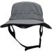 Huakunda Men's Sun Hat UPF 50+ | UV Protection Angler Hat with Chin Strap | Foldable Safari Hat | Wide Brim Dark Gray for Outdoor Travel - Buy Online on GoSupps.com