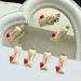 hgnxa Cute Heart&Bone Shape Hairpins Hot Girls Duckbill Hair Clip Spring Hair Clip for Woman Ponytail Side Hair Clip Beige - Buy Online on GoSupps.com