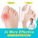 Bunion Corrector Kit: 12Pc Toe Separator & Gel Pads for Bunion Pain Relief, Toe Straightener & Spacers for Foot Pain, Calluses & Corns - Men and Women - Buy Online on GoSupps.com