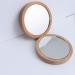 Lurrose 2PCS Elm Mini Compact Makeup Mirrors - Round Cosmetic Mirror for Home & Travel (Wooden) - Buy Online on GoSupps.com