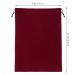 Segbeauty Blow Dryer Bag | Satin Lined Storage Organizer for Hair Tools | 11.8x15.7 inches Wine Red Velvet Travel Pouch - Buy Online on GoSupps.com