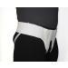Double Hernia Support Truss for Men - Slim White Adjustable Groin Brace with Compression Pads | Small Size - Buy Online on GoSupps.com