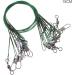Origlam 20-Piece 15cm Fishing Wire Set | Stainless Steel Fishing Leader with Vertebrae & Push Buttons - International Shipping Available - Buy Online on GoSupps.com