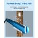 Nano Titanium Hair Straightener 1.7 Wide Flat Iron | MCH Straightening Iron for Fast Results | 5 Temp Settings | Dual Voltage Blue Straightener - Buy Online on GoSupps.com