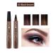 ONLYOILY Waterproof Eyebrow Pencil with 4 Fork Tips - Long-Lasting Natural Makeup in Brown for Perfect Eyebrows - International Shipping Available - Buy Online on GoSupps.com