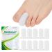 Welnove Toe Caps and Toe Protectors - 10 Pack Silicone Toe Sleeves Toe Protectors - Toe Cushions for Pain Relief Toe Protection for Corns Calluses (Small)